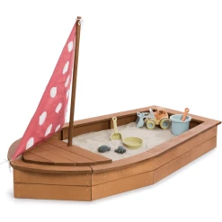 MUDDY BUDDY® Sandkasten "Seashell Diver", Kakaobraun