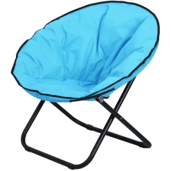 Outsunny Campingstuhl Blau