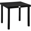 Outsunny Gartentisch Mit Aluminium-Rohre Schwarz