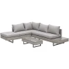 Outsunny Rattansofa Set Mit Tisch Grau