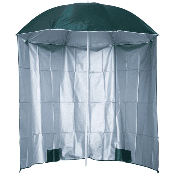 Outsunny Sonnenschirm Mit Seitenwand Grün 1 Outsunny Sonnenschirm Mit Seitenwand Grün