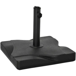 Outsunny Sonnenschirmständer Mit 20 Kg Gewicht Schwarz